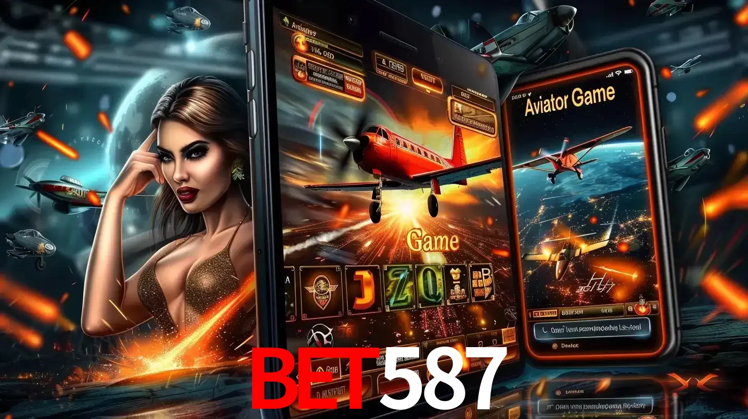 Mulher estilosa cercada por telas que exibem a jogabilidade do Aviator, capturando a intensidade e a estratégia deste popular crash game oferecido pelo bet587.